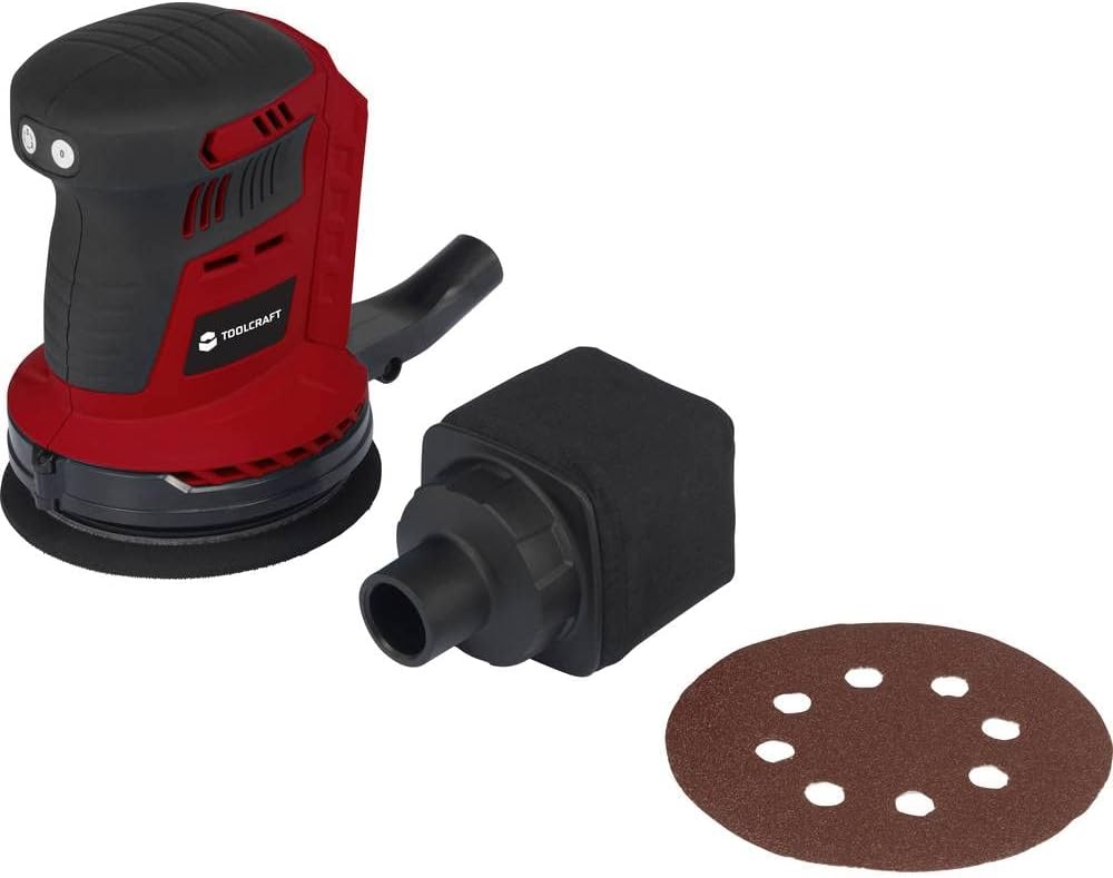 TOOLCRAFT ES-800 / TAWB-200 Akku-Exzenterschleifer Li-Ion ohne Akku