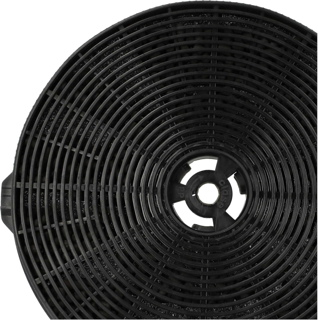 vhbw 4X Aktivkohlefilter kompatibel mit Exquisit KFD 6000-8, IH90-8, KFD 60-8.1, KFD60-8, KFD60-8.1,