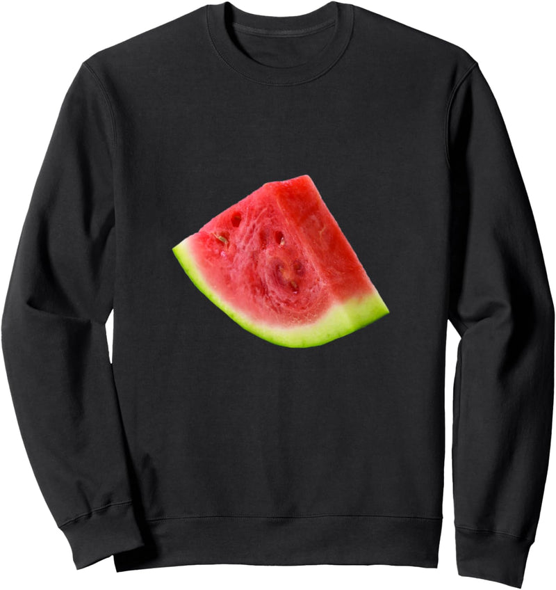 Wassermelonen-Scheibe Sweatshirt