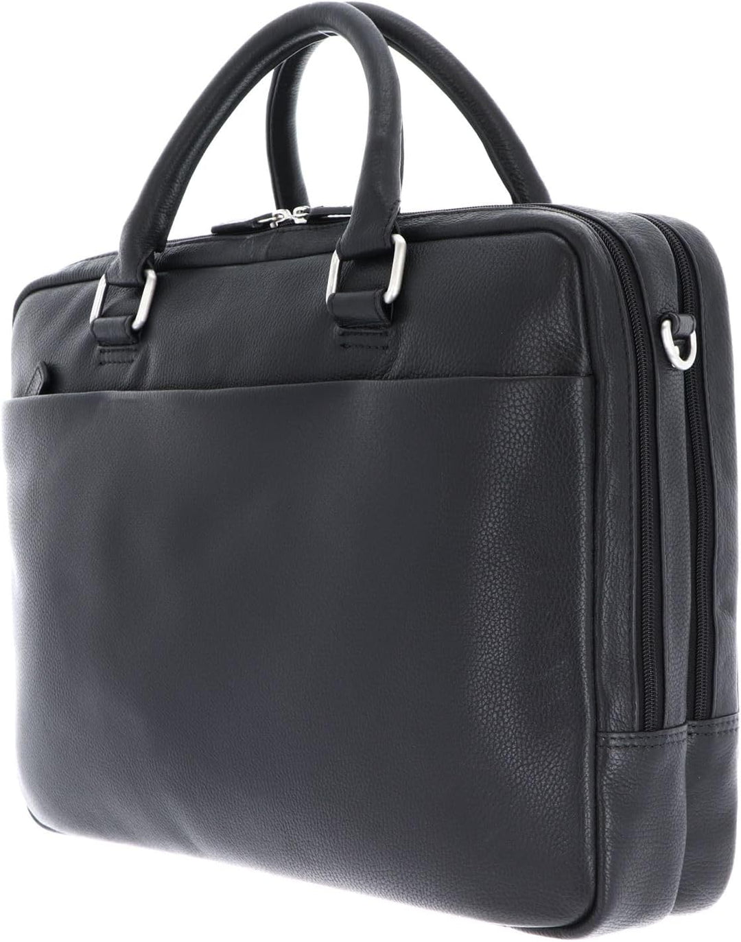 Leonhard Heyden Berlin Aktentasche Leder 39 cm Laptopfach