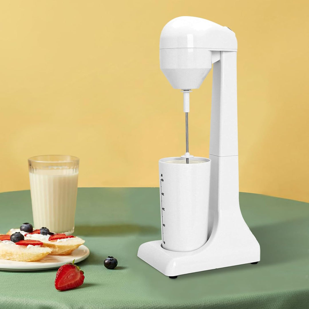 Milchshaker Mixer 100W Drink-Mixer Standmixer mit 500 ml Edelstahl Becher, 22.000 U min - 2 Geschwin