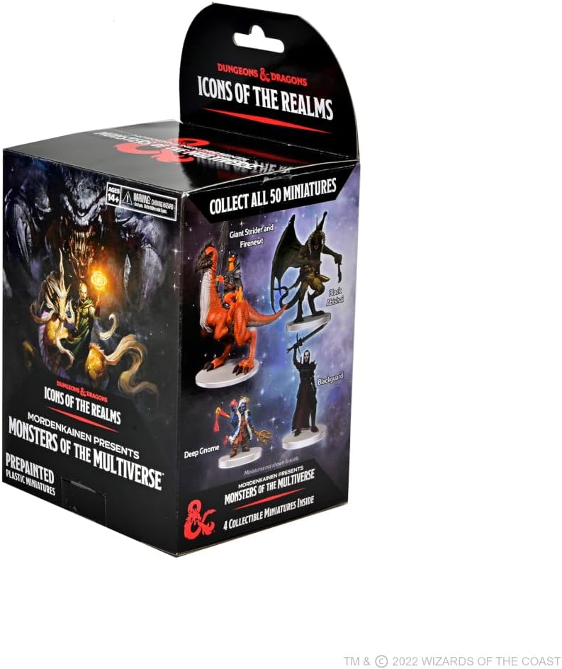 WizKids D&D Icons of The Realms Miniatures: Brick Mordenkainen präsentiert Monster of The Multiverse