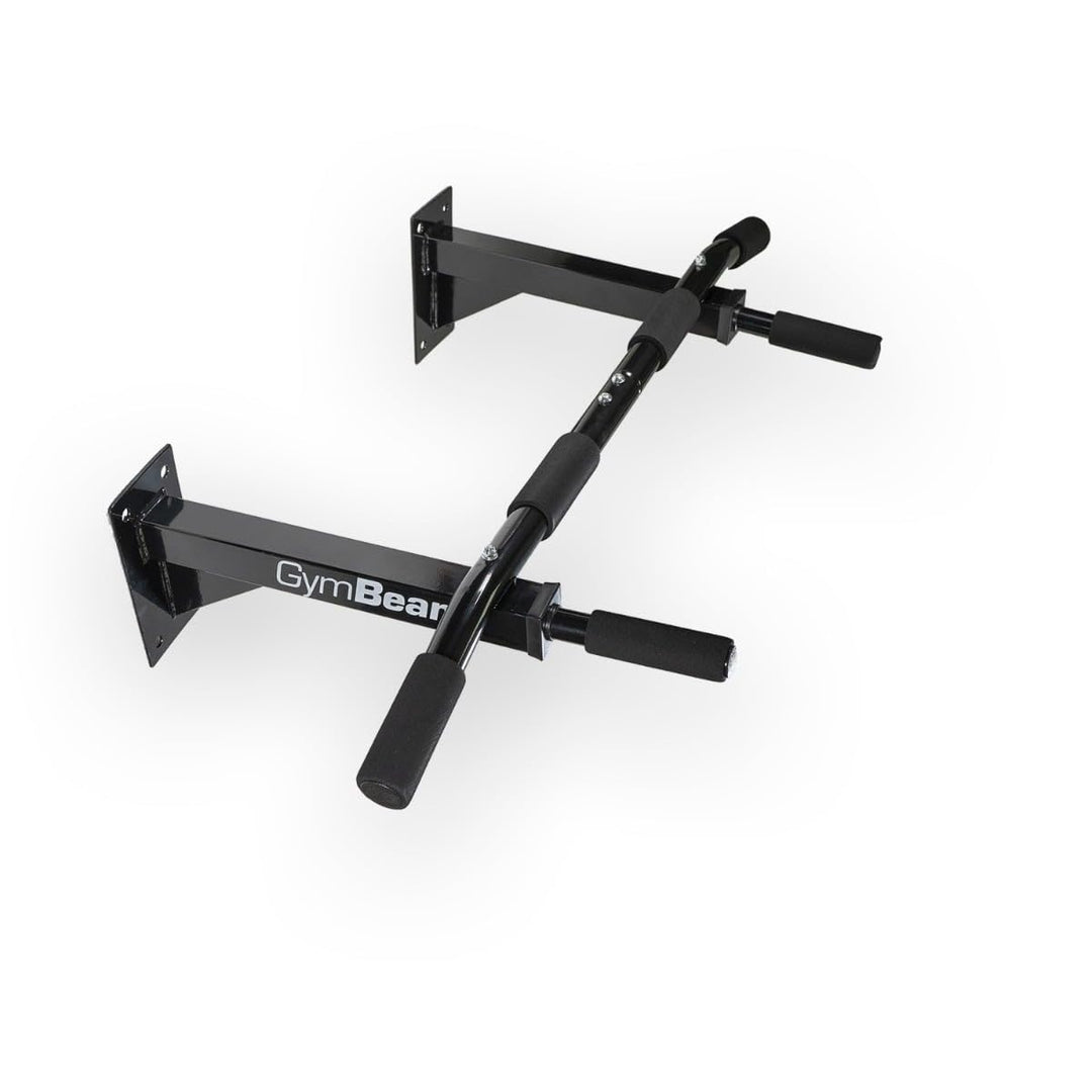 GymBeam Klimmzugstange mit Wandhalterung - Pull Up Bar für effektives Oberkörpertraining, aus starke