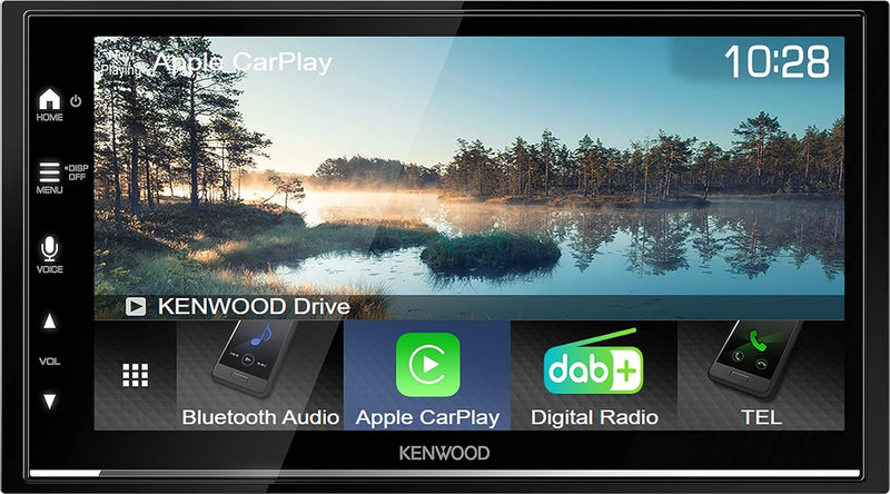 KENWOOD DMX7722DABS - 17,3 cm (6,8") Digital Media AV-Receiver mit Wireless CarPlay & Android Auto (