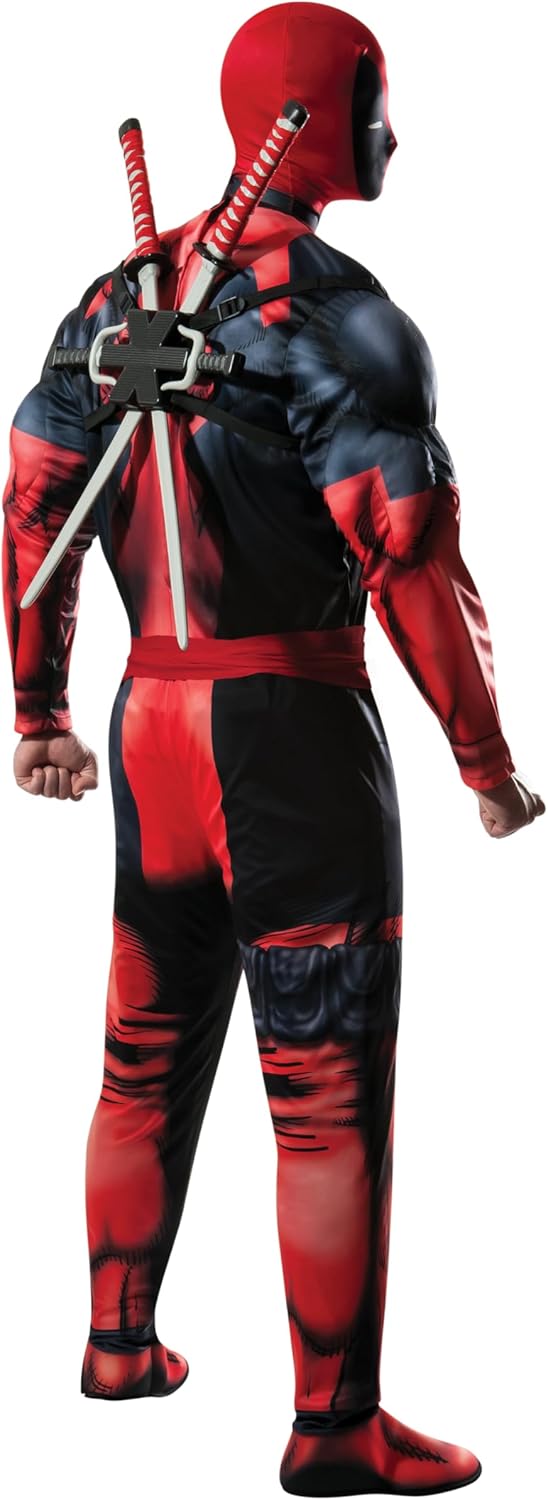 Rubie's 36067 Marvel- Deadpool Heroes Kostümzubehör, Herren, Einzeln, Schwarz, NS, Einzeln