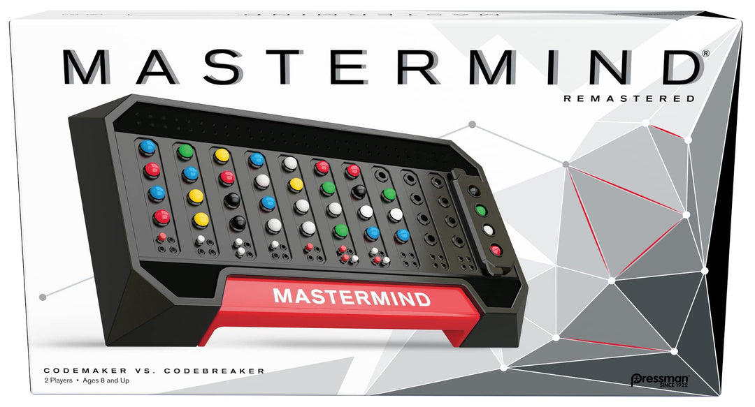 Pressman Toys Mastermind Spiel: Das Strategie-Spiel von Codemaker vs. Codebreaker