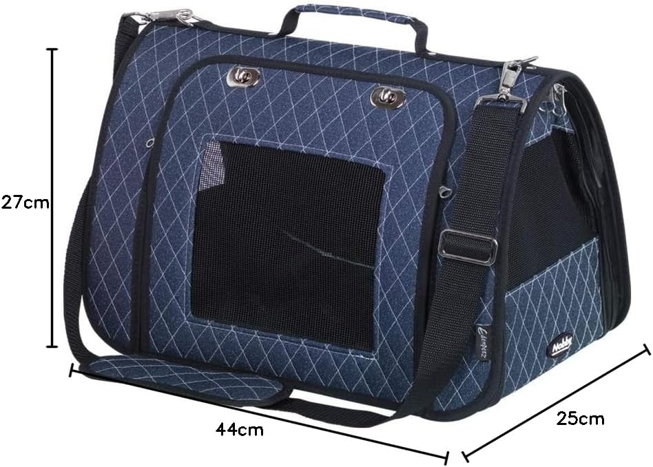 Nobby Tasche KALINA, blau, 44 x 25 x 27 cm, 1 Stück blau L 44 x B 25 x H 27 cm, blau L 44 x B 25 x H