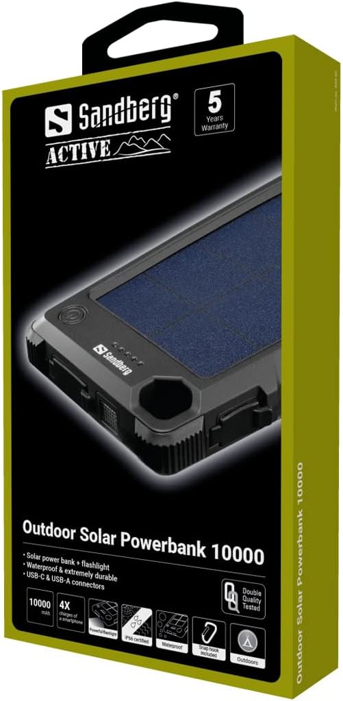 Sandberg Outdoor Solar Powerbank 10000