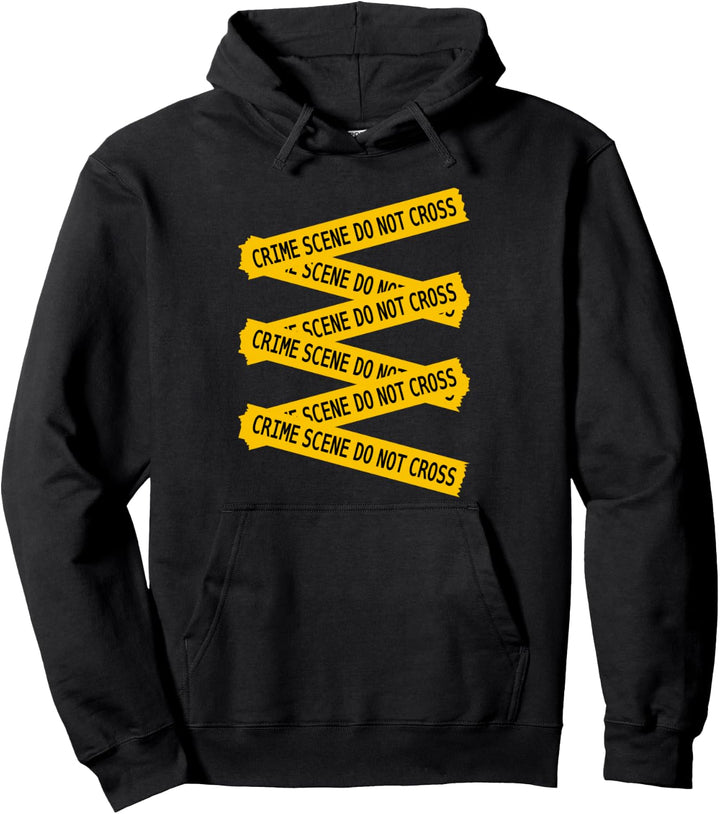 Forensische Wissenschaft Crime Scene Do Not Cross Forensik Pullover Hoodie