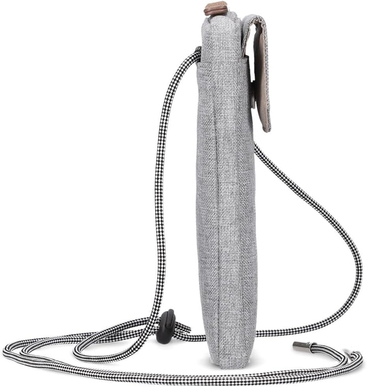 Zwei Handytasche zum Umhängen Olli OP30 Smartphone-Etui 19 x 11 cm, Kleingeldfach + 4 Kartensteckfäc