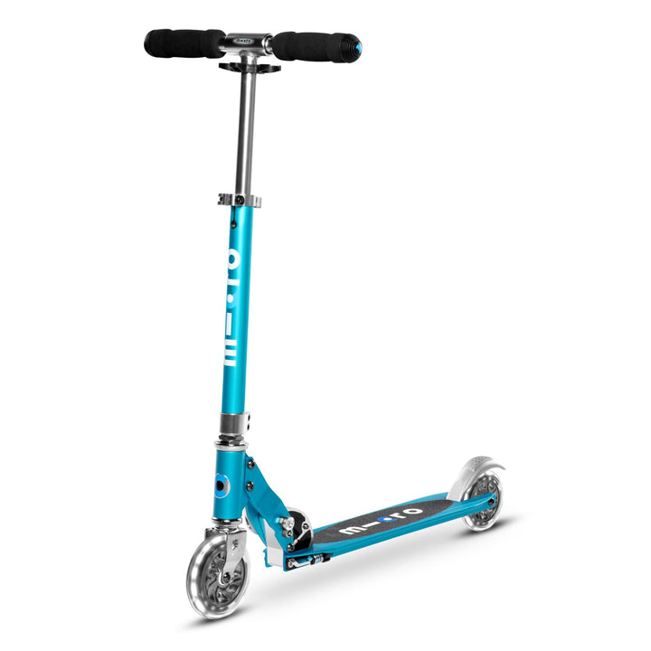 MICRO™ Sprite LED Kinder Kinderscooter | Cityroller mit LED-Rollen | klappbar und Lenker höhenverste