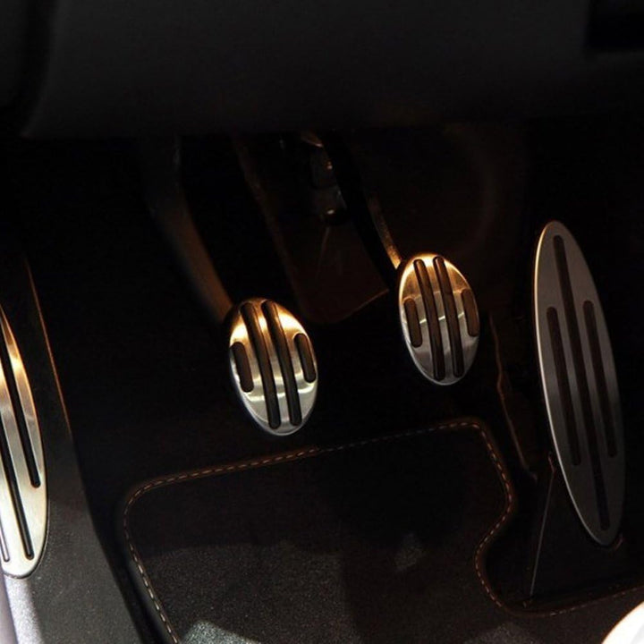 4pcs/Set Fuel Accelerator Bremse Fussstütze Pedale Für Mini JCW R56 R60 61 F54 F55 56