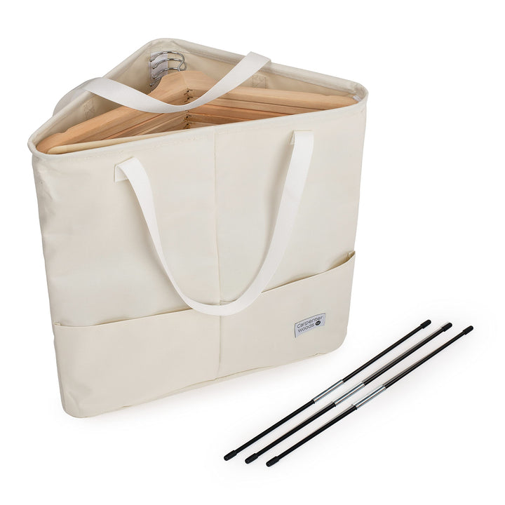 Clothes Hanger Organizer Bag with Handles, Hanger Holder, Hanger Storage, Hanger Stacker, Hanger Cad