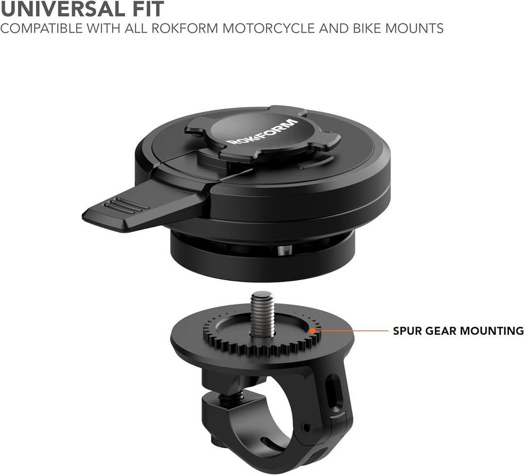 Rokform Universelle Motorradhalterung Vibrationsdämpfer (V3), für Motorrad- und Fahrrad-Telefonhalte