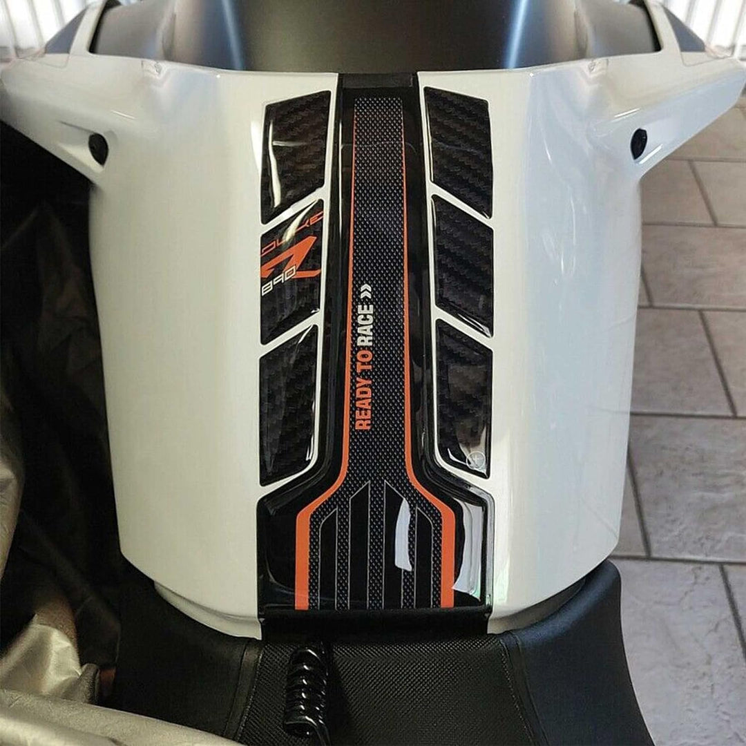 labelbike - Aufkleber Kit 3D geharzt Tankschutz für Motorräder kompatibel mit KTM 890 Duke R Kit 1,