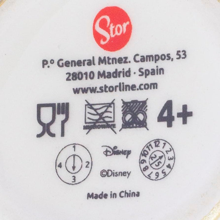 Stor 190 ml 3d geformt Keramikbecher - Schönheit und das Biest Chip in Geschenkbox