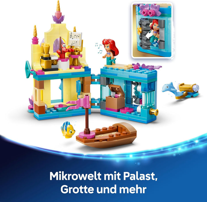 LEGO ǀ Disney Princess Arielles Magisches Mini-Schloss - Spielzeug Schloss aus Die kleine Meerjungfr