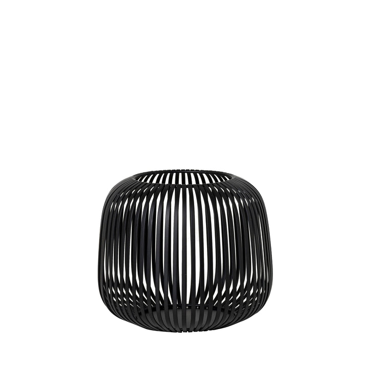 blomus Laterne -LITO- Farbe Schwarz Kerzenhalter Windlicht (S) 20 x 20 x 17cm (65931), S