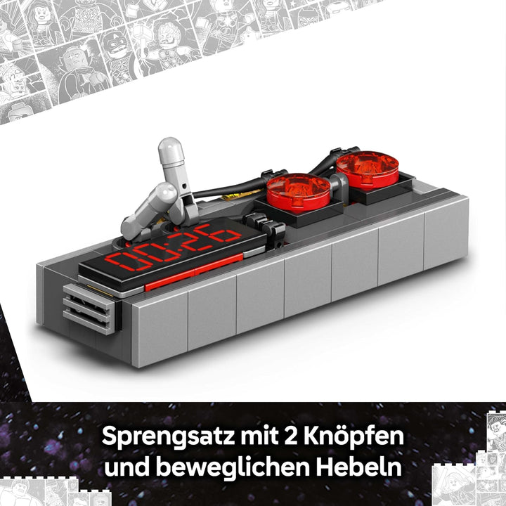 LEGO | Groot im Ravager-Outfit - Superhelden Spielzeug mit baubarer Figur für Rollenspiele - Kinder
