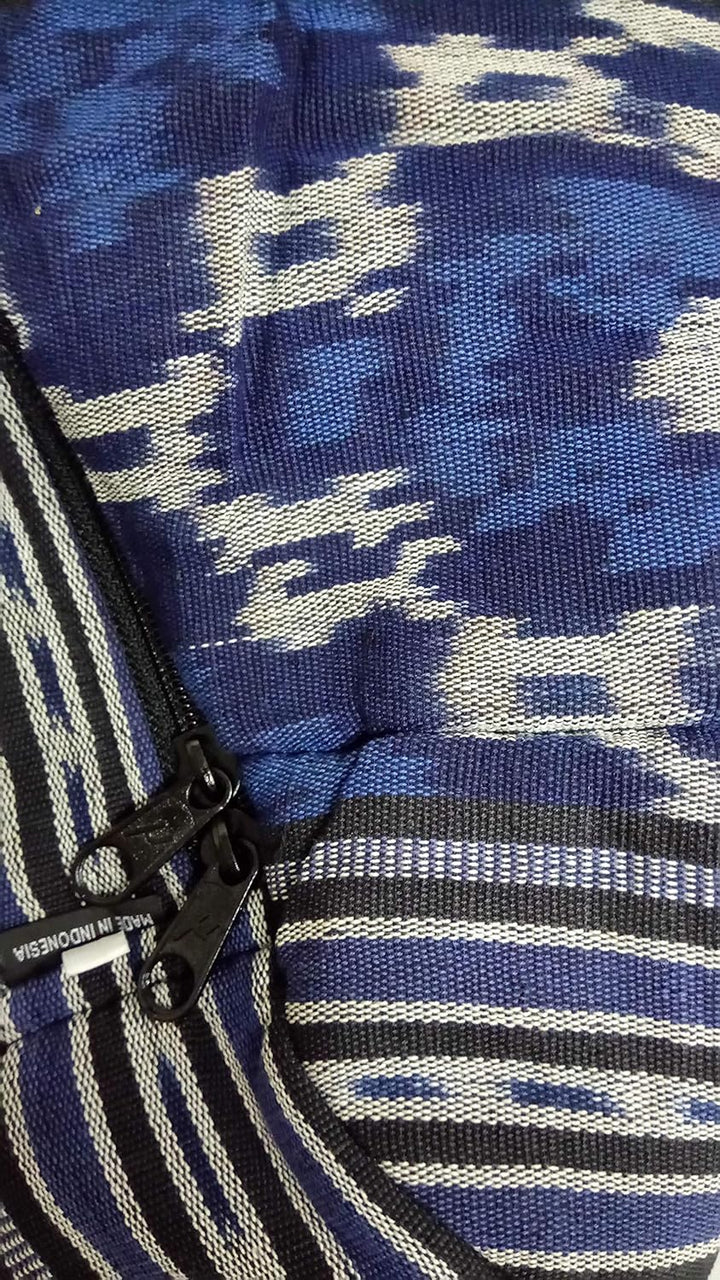 Shamandrum Tasche aus Ikat Ø 60 cm für Schamanentrommel - im MYSEVENDO Set - Rund Ritual Drum Trager