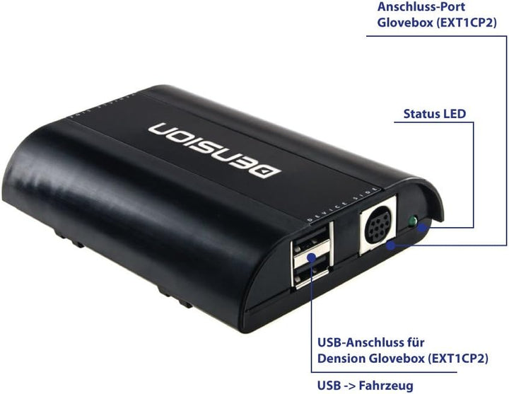 DENSION DAB+U (DBU3GEN) Universal Digitalradio DAB+ Interface für zu Hause & für Fahrzeuge mit werks