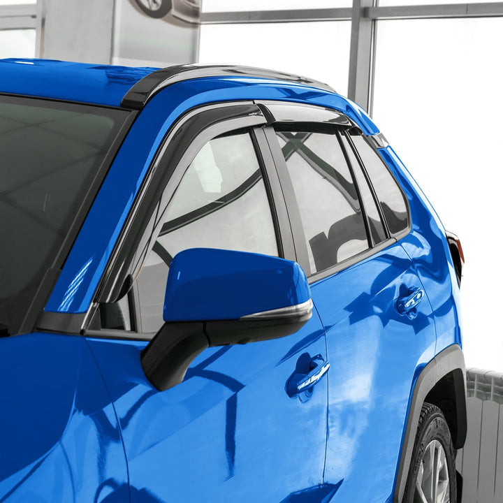 Goodyear Windabweiser für/kompatible mit Toyota RAV4 2019-2025 (V) - Stick-on Regenabweiser - Autofe