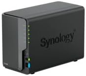Synology DS224+ 2-Bay Diskstation NAS (Intel Celeron J4125 4-Core 2.0 GHz 2GB DDR4 RAM 2xRJ-45 1GbE