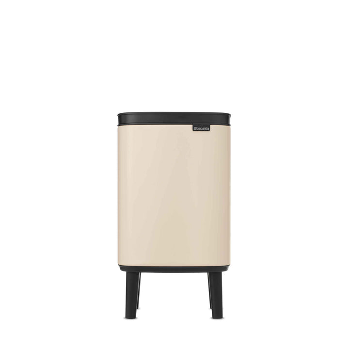 Brabantia Bo Hi Abfalleimer 7 l mit Soft-Close-Deckel, Abfallsammler mit herausnehmbarem Inneneimer