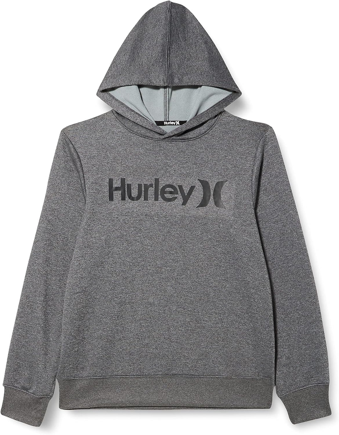 Hurley Jungen H2O Dri Solar O Und O Pullover Sweatshirt, Dk Grau Htr, 10 Jahre UK