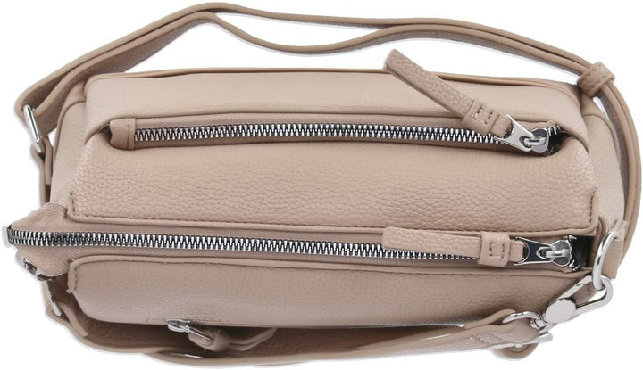 Tamaris Umhängetasche TAS Kennia 34390 Damen Handtaschen Uni Sand Einheitsgrösse, Sand Einheitsgröss