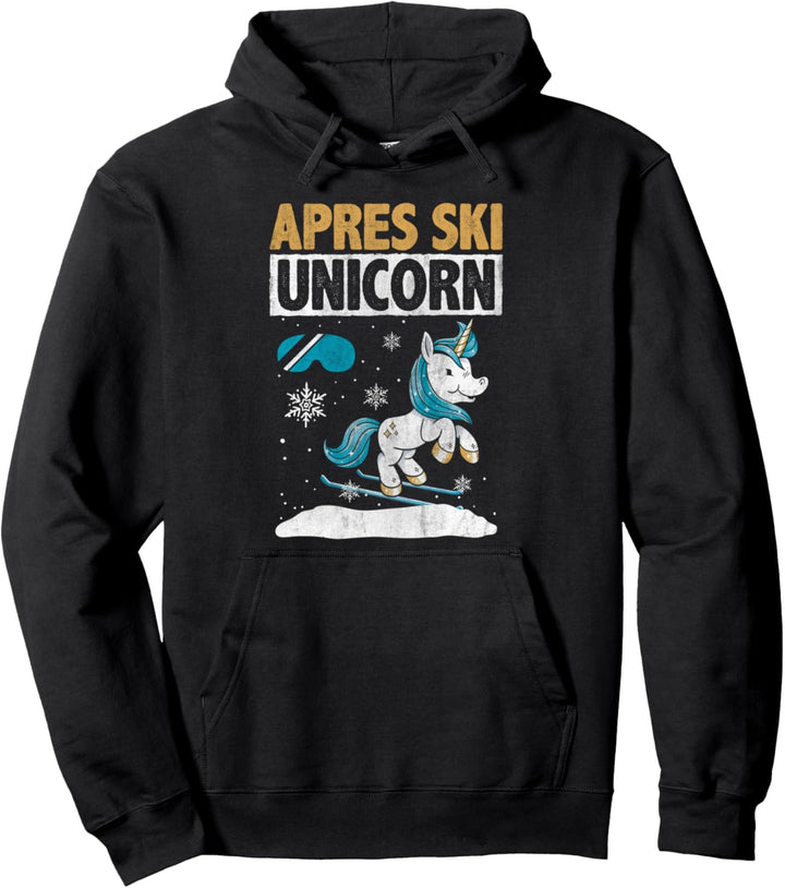 Schnee Wintersport Apres Lustige Apres Ski Zitate Pullover Hoodie