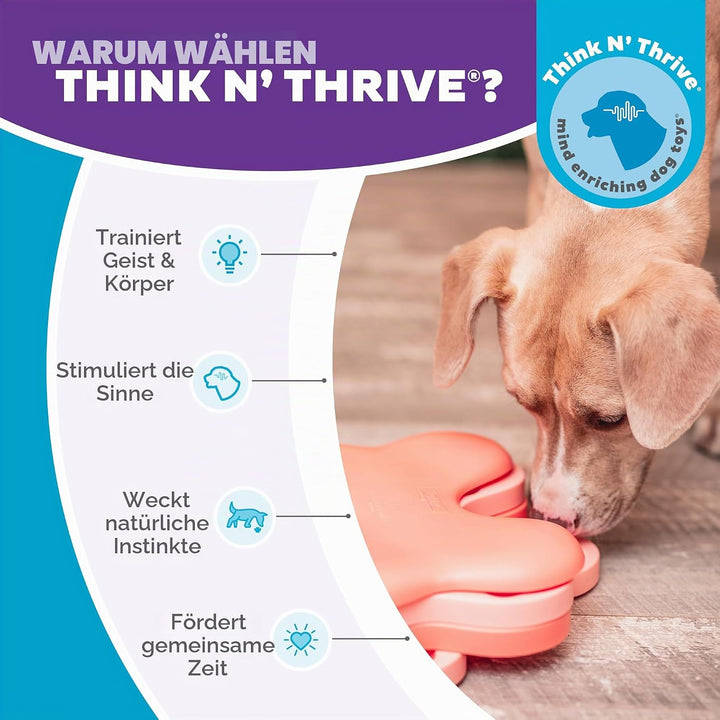 Outward Hound Nina Ottosson Puzzle Tornado - Interaktives Leckerli-Denkspielzeug für Hunde Puppy Tor