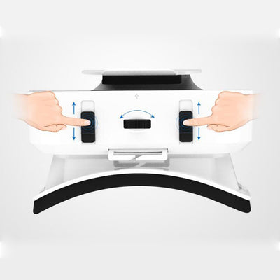 VR-Headset, kompatibel mit iPhone und Android-Handys, Virtual Reality Headsets, Google Cardboard – M