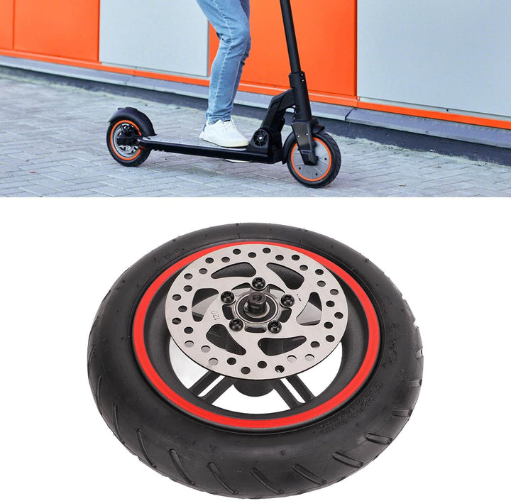 Elektroroller Hinterrad Reifen mit 120mm Scheibenbremse für Xiaomi PRO/PRO 2/M3, Rutschfest E-Scoote