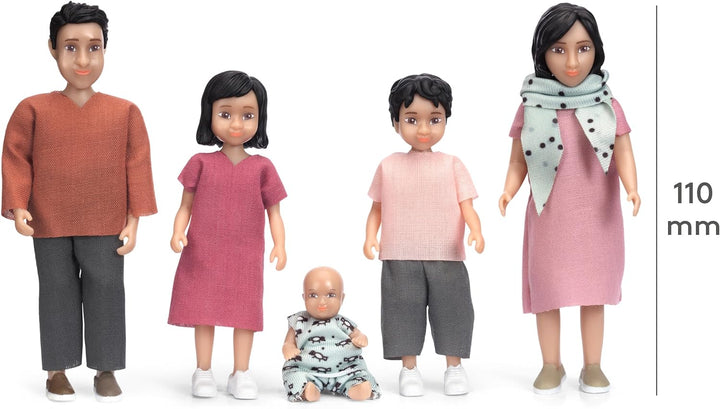 Lundby Puppenhaus Puppen für Puppenhaus Familie - Puppenfamilie Jamie - Puppenhaus Biegepuppen - Pup