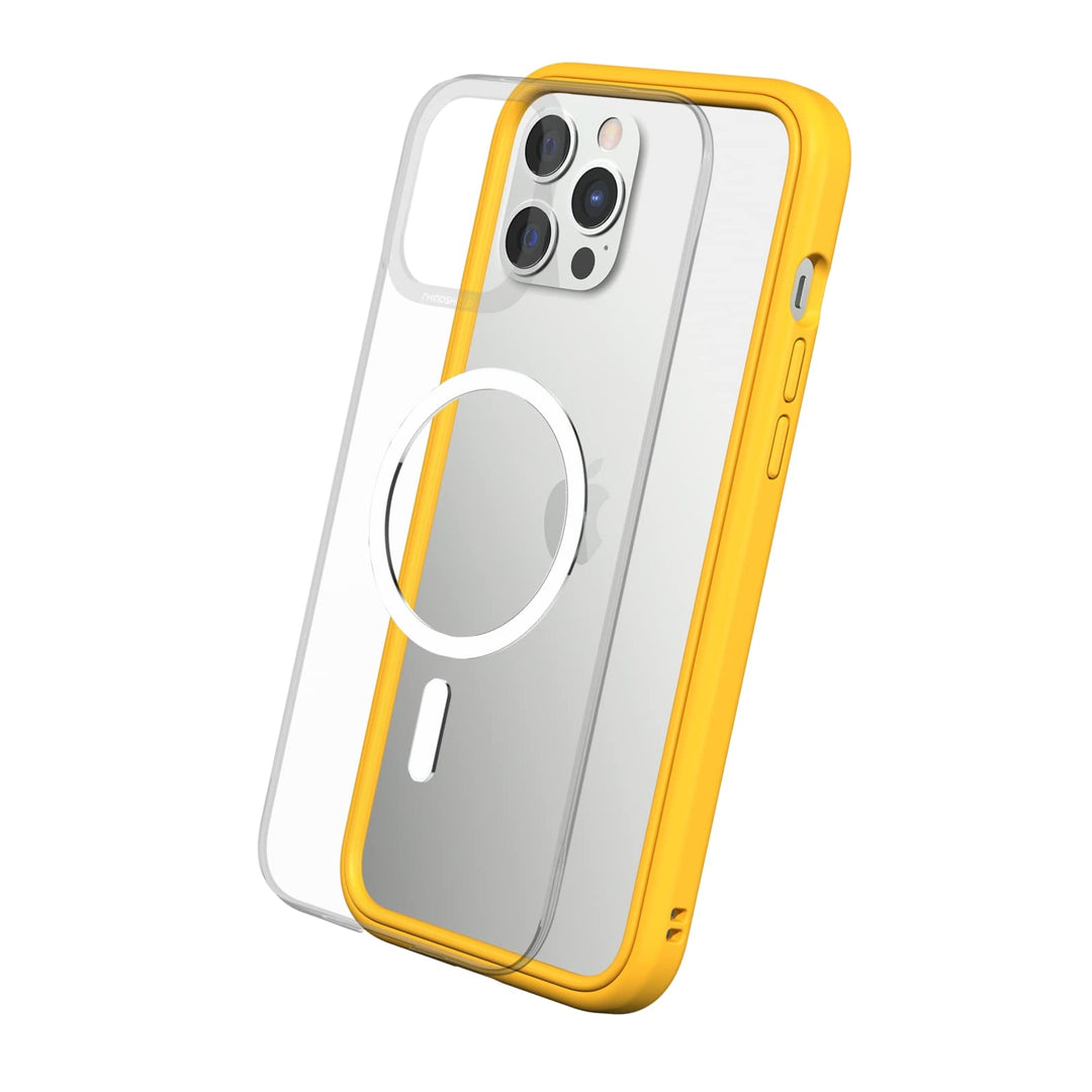 RhinoShield Modulares Case kompatibel mit MagSafe für [iPhone 12 Pro Max] | Mod NX - Überragender Ma