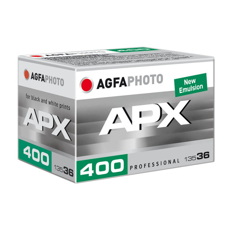 AgfaPhoto APX 400 135-36 Negativ-Filme & APX 100 Prof 135-36 S/W-Film, 1 Stück, 6A1360 1 Stück 400 A