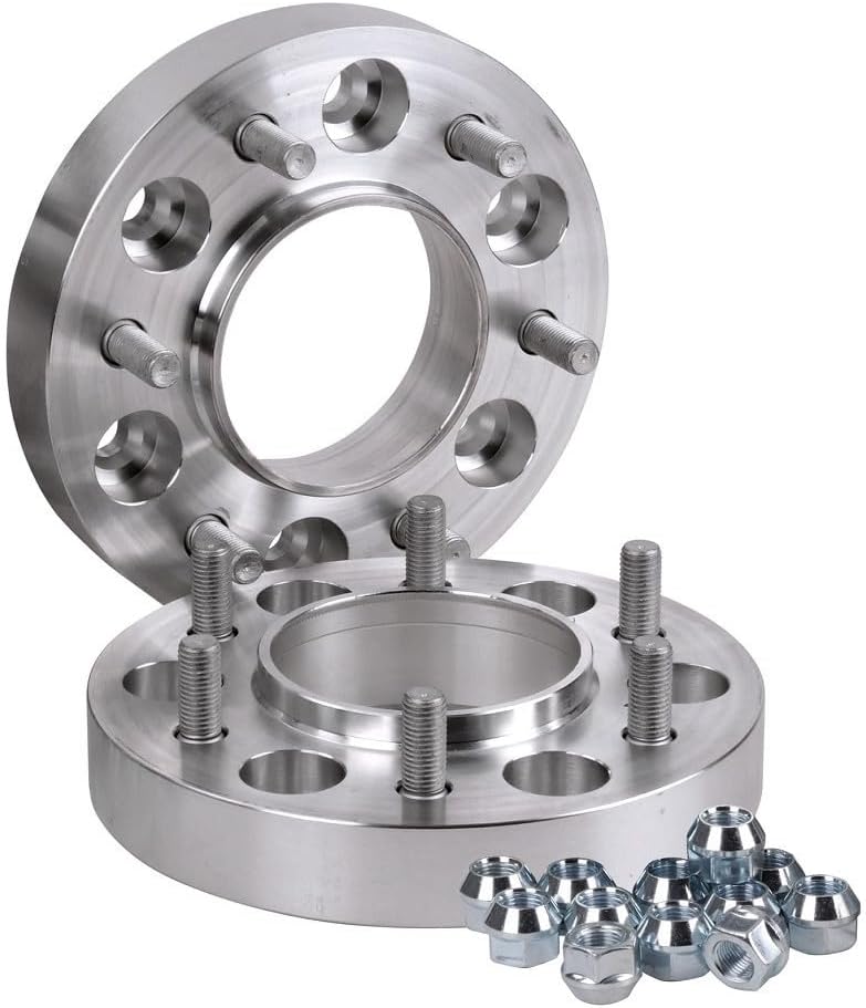 Hofmann Spurverbreiterung Aluminium 2 Stück (23mm pro Scheibe / 46 mm pro Achse) inkl. TÜV-Teileguta