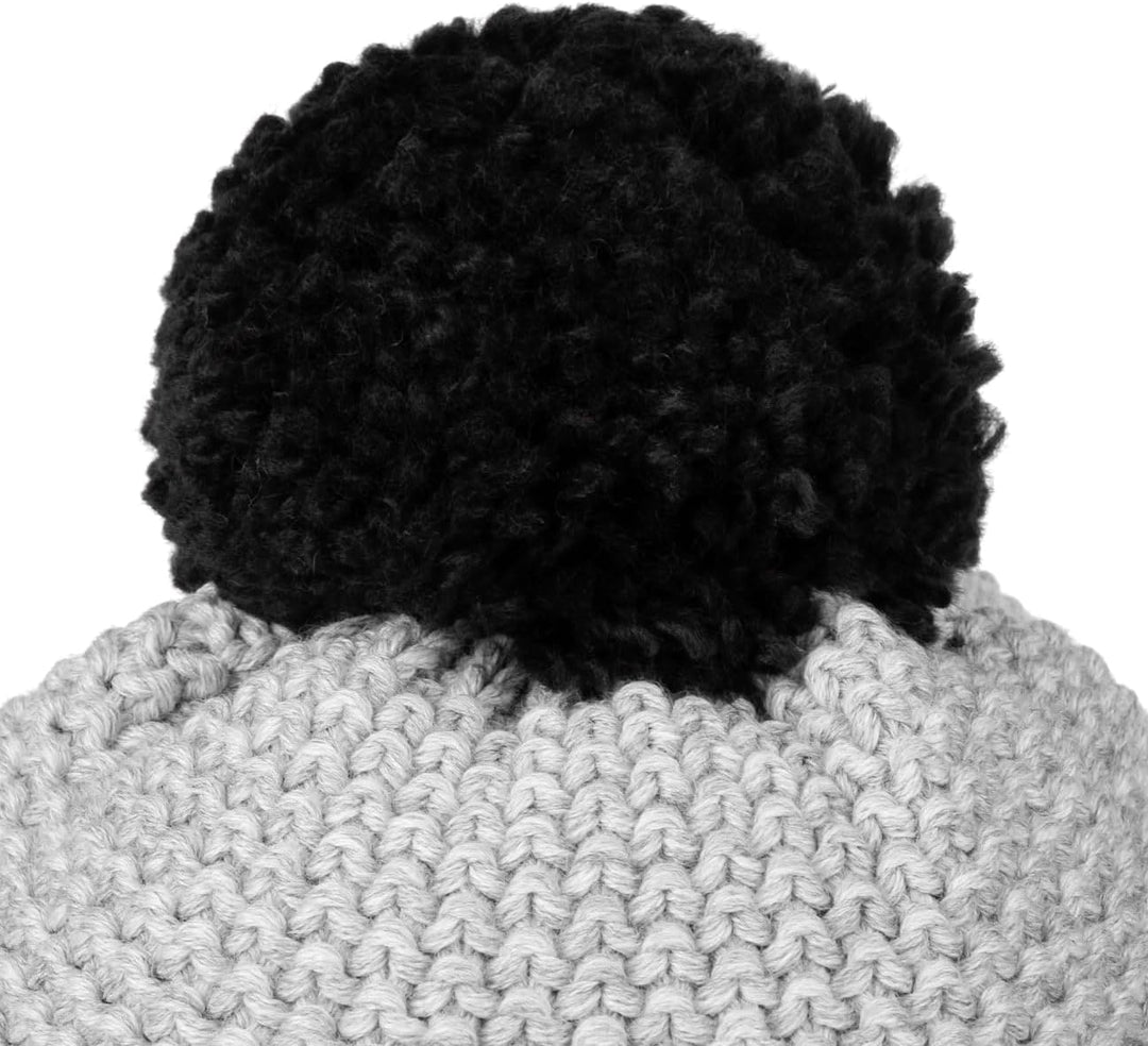 Eisbärli Star Pompon MÜ SP Kids schwarz-weissmele-blitzblau -