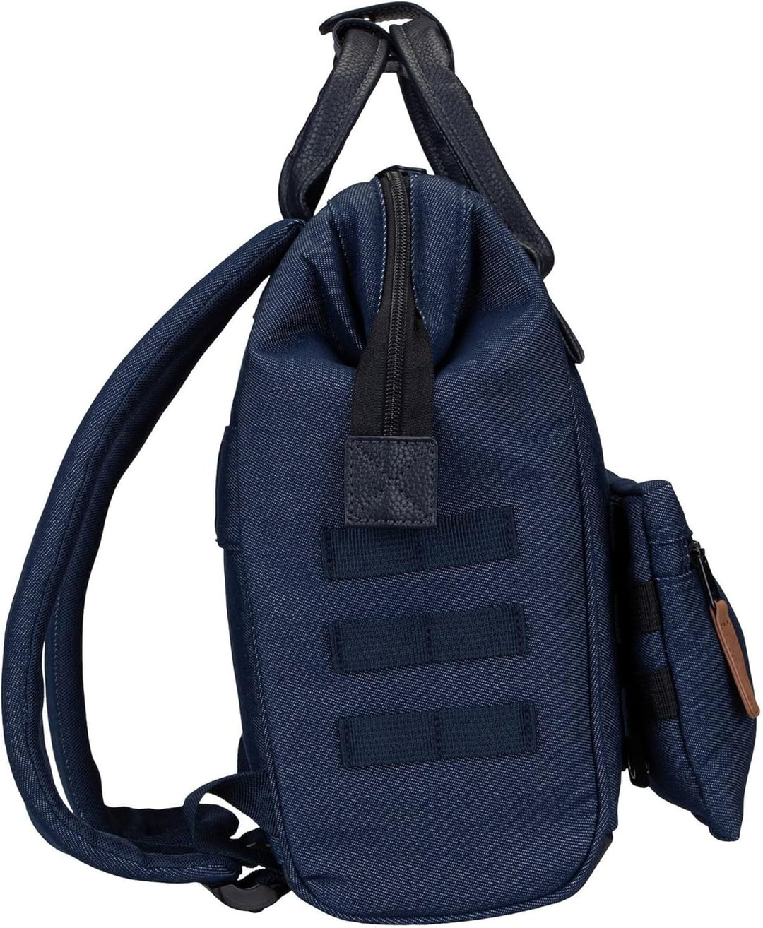 Cabaïa Damen Rucksack Adventurer Recycled Denim Small One Size Einheitsgrösse Blau, Einheitsgrösse B