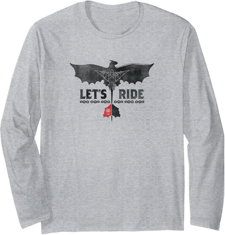 Drachenzähmen leicht gemacht - Let's Ride Langarmshirt