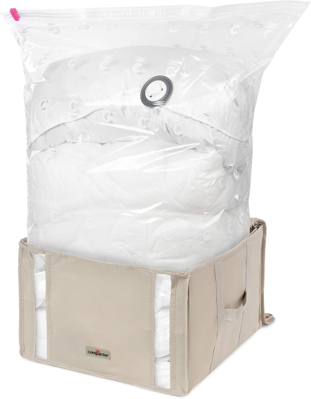 Compactor - Vakuumbeutel Grösse M kompakt - Staubsaugerkompression für Kleidung und Kissen - Luftdic