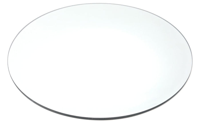 Sandra Rich Spiegelplatte, Deko Spiegel, Tischspiegel Mirror rund D. 40cm Glas