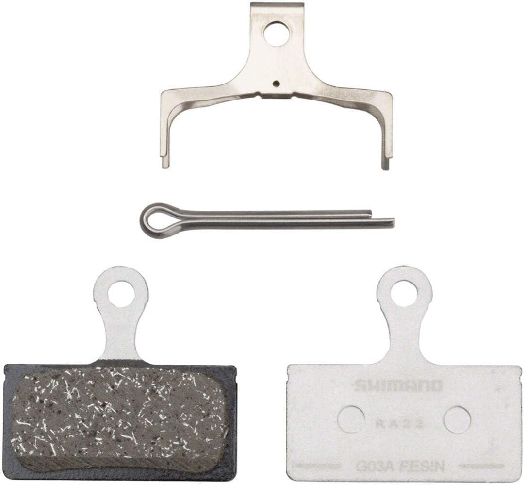 SHIMANO G05A-RX Scheibenbremsbelag und Feder - Harzverbindung, Legierung R ckplatte, Box / 25 Paar