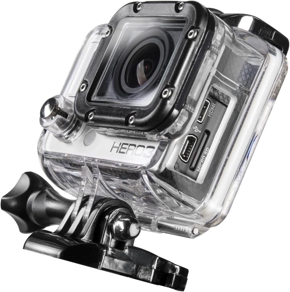 Mantona Skeleton Gehäuse für GoPro Hero 3 / 2 / 1 - Offenes Skeleton Schutzgehäuse für GoPro Hero 3