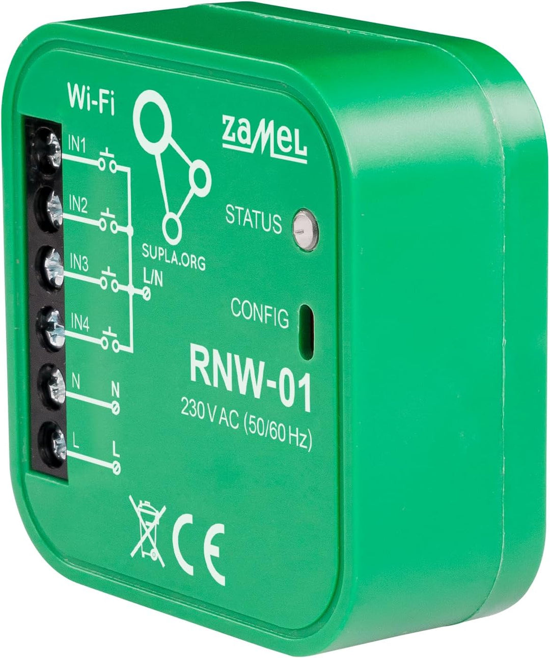 Supla Zamel 4 Wi-Fi Eingänge Interface