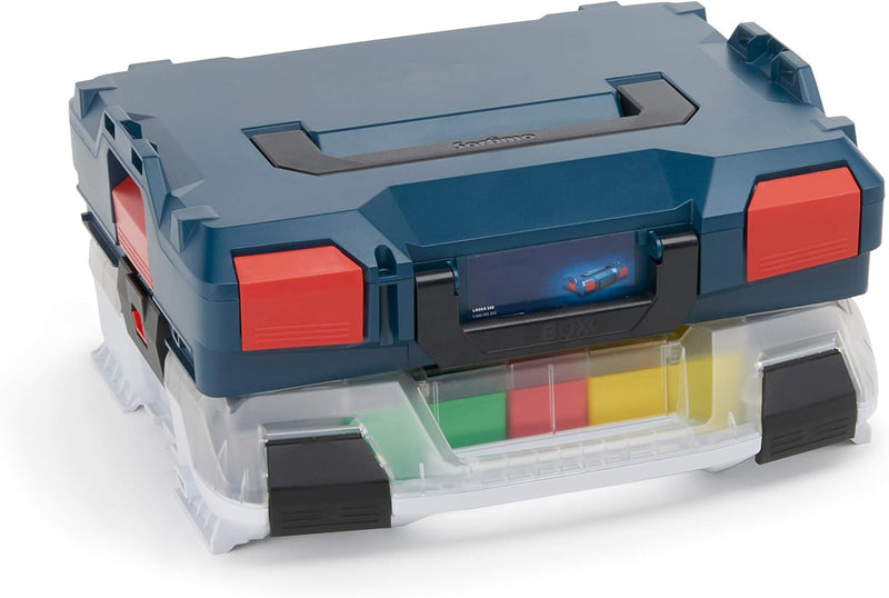 L-BOXX W-BOXX 102 Professional Blau inkl. Insetboxes 2er Set | Sortimentskasten L-Case | Schraubenbo