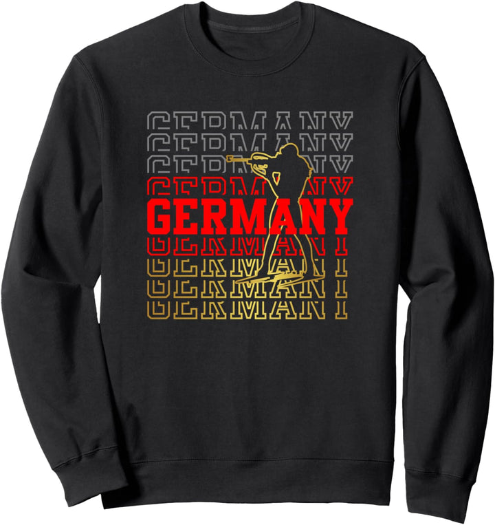 Biathlon Deutschland Germany Wintersport Sweatshirt
