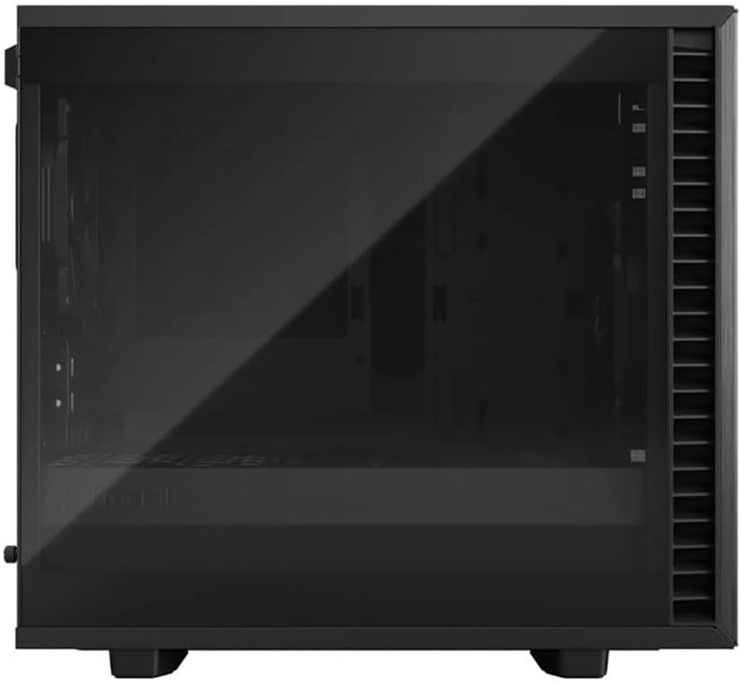 Fractal Design Define 7 Nano Black Brushed Aluminum/Steel Mini ITX Silent Light Tinted Tempered Glas