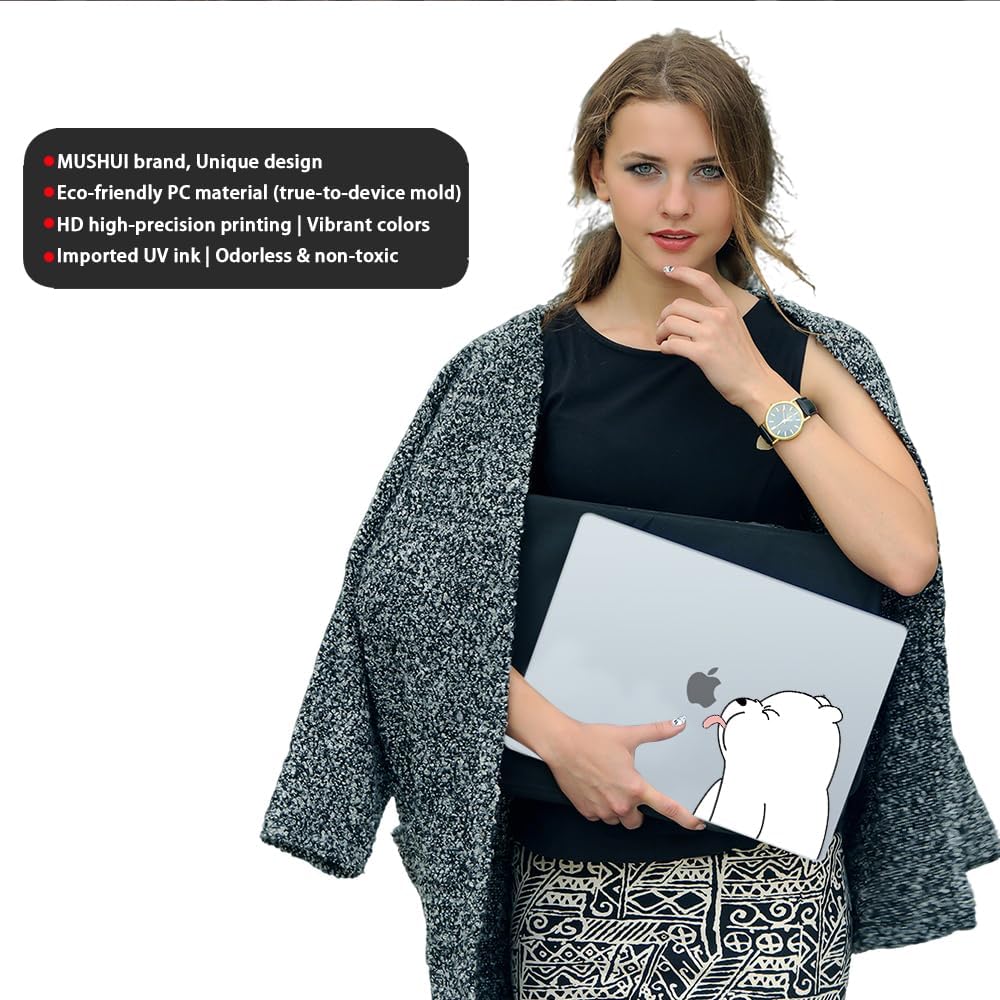 4 in 1 Hülle für MacBook Pro 13 Zoll M2 M1 A2338 A2251 A2289 A2159 A1989 A1706, 2022-2016 Freisetzun